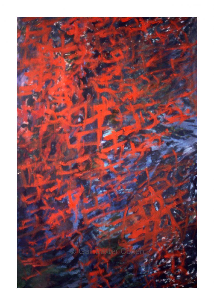 Gail Baxter Cohen - Red and Blue
