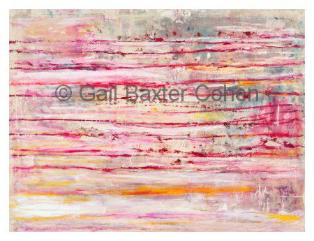 Gail Baxter Cohen - Red Line Painting