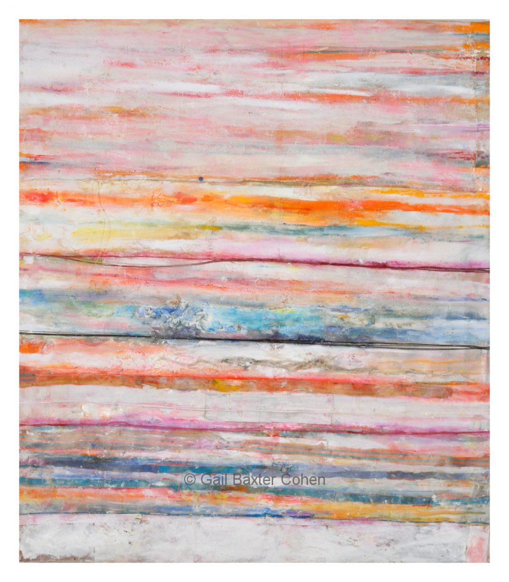 Gail Baxter Cohen - Feather Line Painting