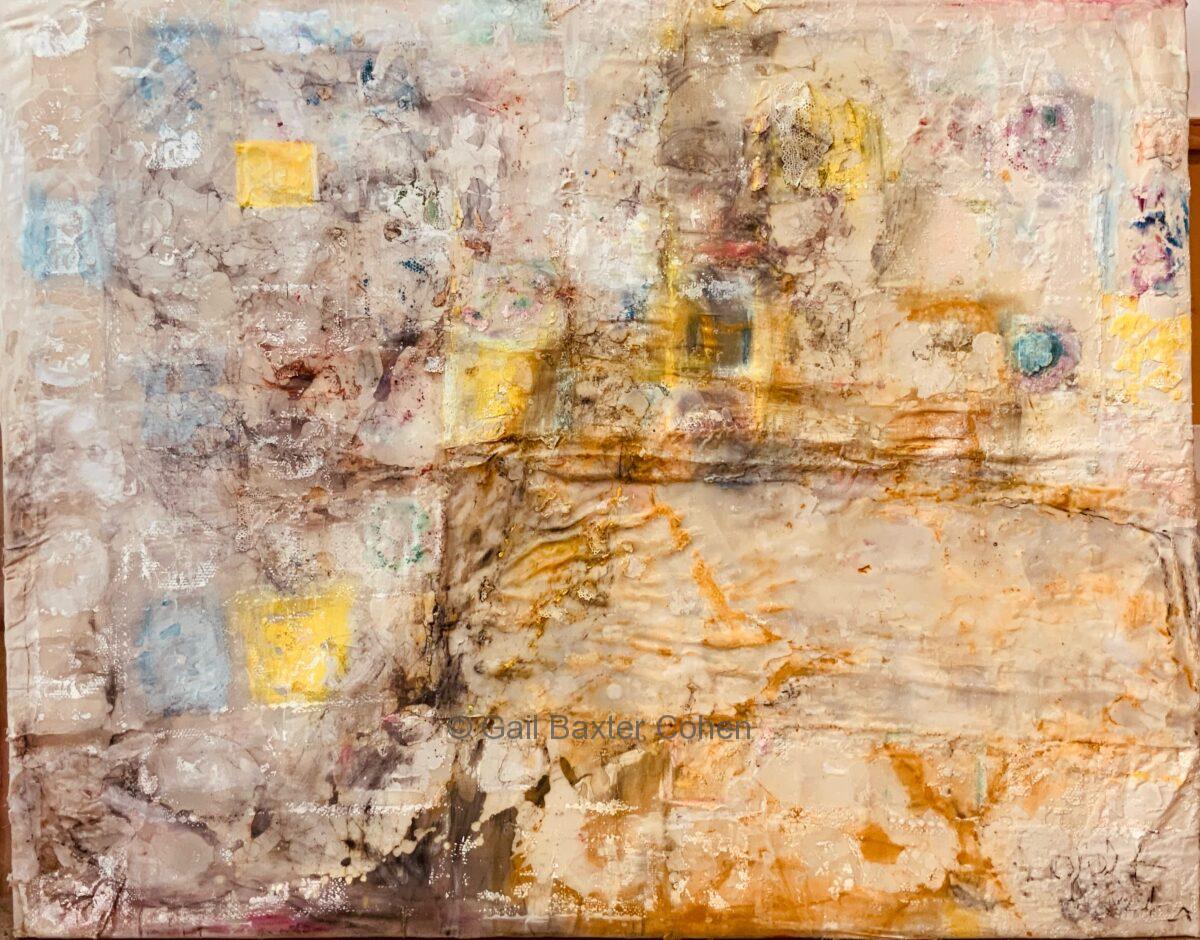 Gail Baxter Cohen - Abstraction with Yellow