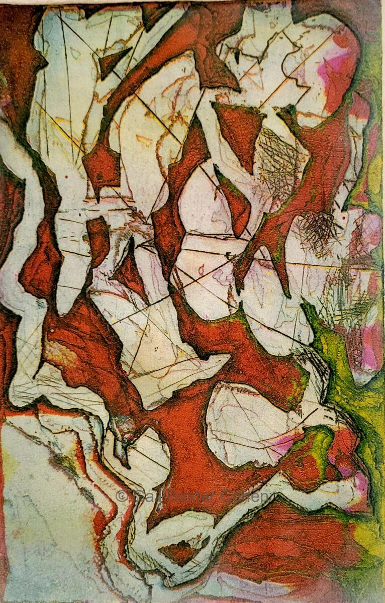Gail Baxter Cohen - Green and Orange