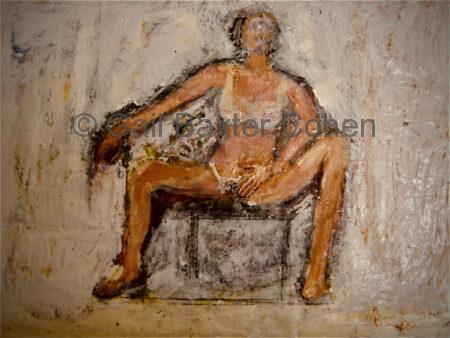 Gail Baxter Cohen - Lady in the Backyard