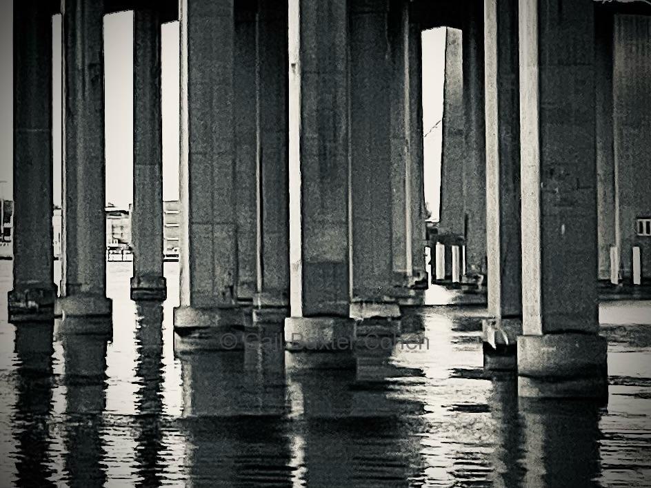 Gail Baxter Cohen - Underneath Throgs Neck Bridge