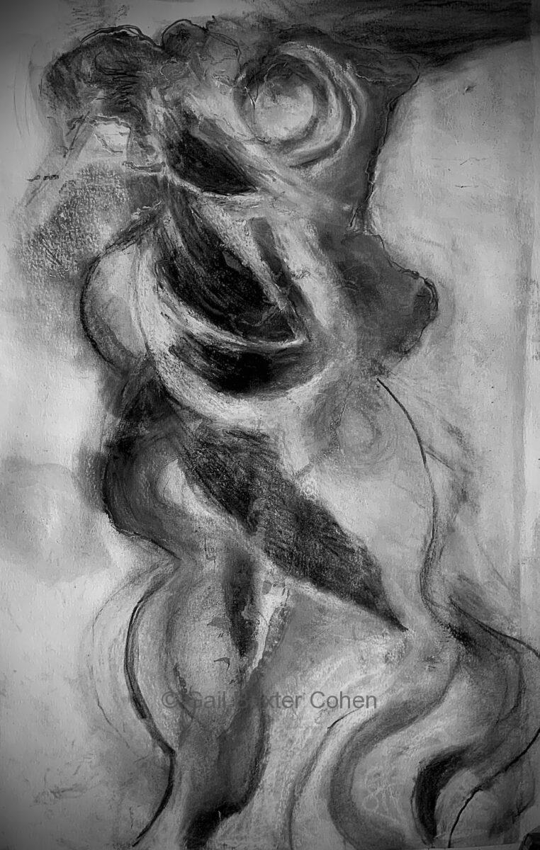 Gail Baxter Cohen - Study in Black, White and Grey
