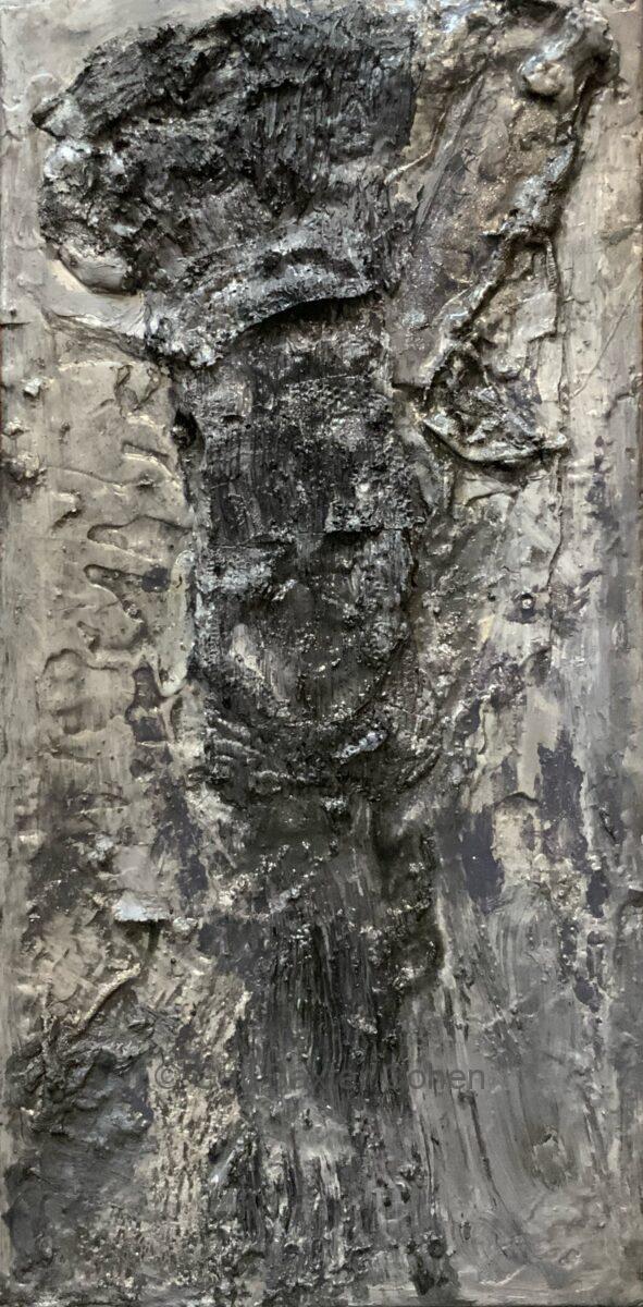 Gail Baxter Cohen - Grey and Silver Structure