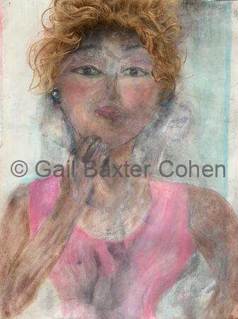 Gail Baxter Cohen - Lady in Pink
